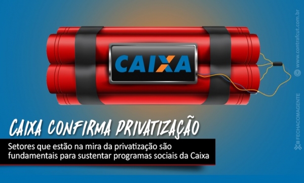 Presidente da Caixa confirma privatização de áreas estratégicas do Banco