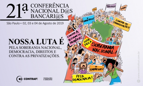 21ª Conferência Nacional dos Bancários acontece neste final de semana