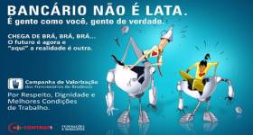 Contraf-CUT lança campanha por valorização dos bancários do Bradesco