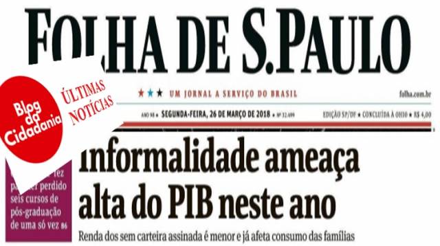 Folha descobre que reforma trabalhista está afundando a economia