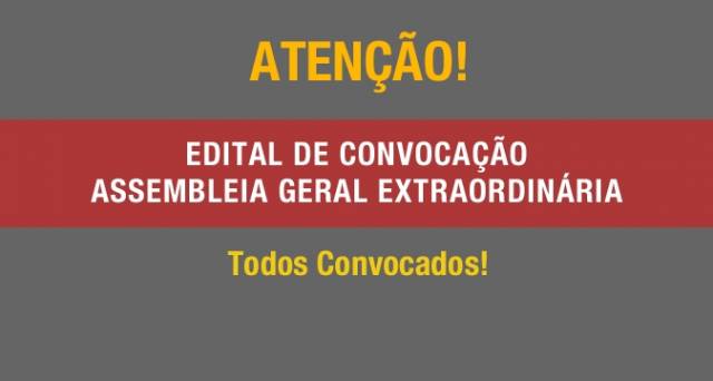 Assembléia Geral Extraordinária nesta quinta-feira, dia 6 Itaú/unibanco