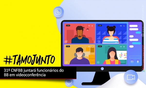 Funcionários do BB realizarão Congresso por videoconferência