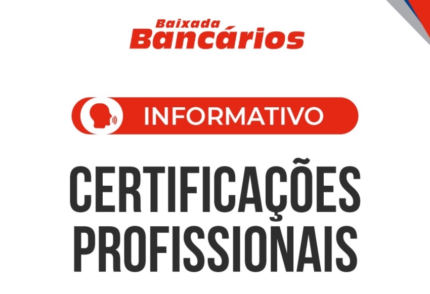 INFORMATIVO – CERTIFICAÇÕES PROFISSIONAIS (Fonte: ANBIMA)