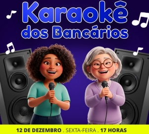 Sede do Sindicato ir&aacute; realizar Karaok&ecirc; dos Banc&aacute;rios dia 12 de dezembro
