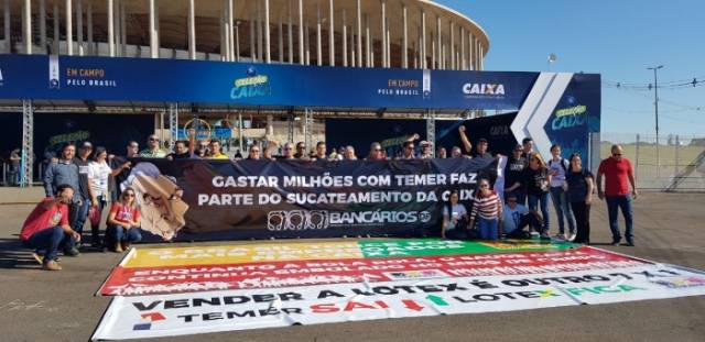 Empregados da Caixa realizam Dia Nacional de Luta em todo o país