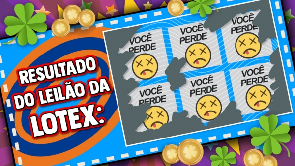 Lotex é vendida a preço de banana pela Caixa