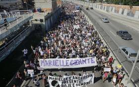 Atos por Marielle em todo o país perguntam: &#039;Quem mandou matar?&#039;