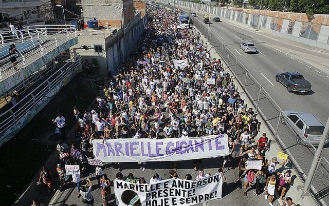 Atos por Marielle em todo o país perguntam: &#039;Quem mandou matar?&#039;