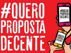 #QueroPropostaDecente entre os assuntos mais comentados do Brasil