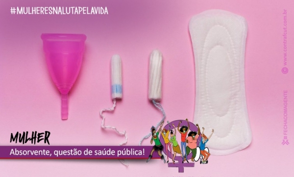 Distribuição de absorvente tem de ser política pública