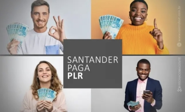 Santander paga antecipação da PLR dia 30/9