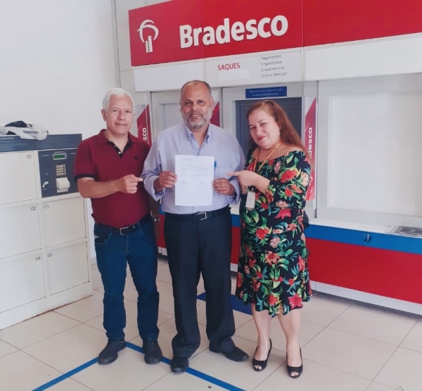 Funcionário do Bradesco é reintegrado pelo Sindicato dos Bancários da Baixada Fluminense