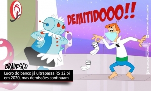 Bradesco demite funcionários mesmo com lucro de quase R$ 13 bi em nove meses