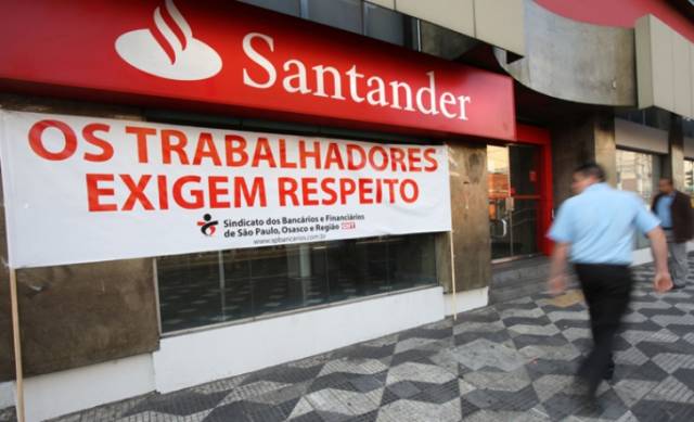 Santander lucra. Cortes continuam.