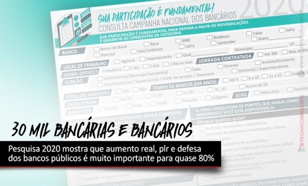 Consulta mostra aumento real, manutenção de direitos e defesa da saúde como prioridades da categoria