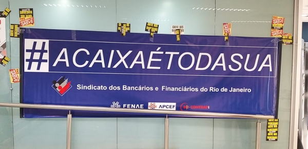 Empregados denunciam desmonte da Caixa