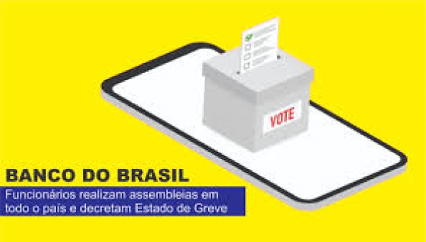 Funcionários do BB aprovam Estado de Greve