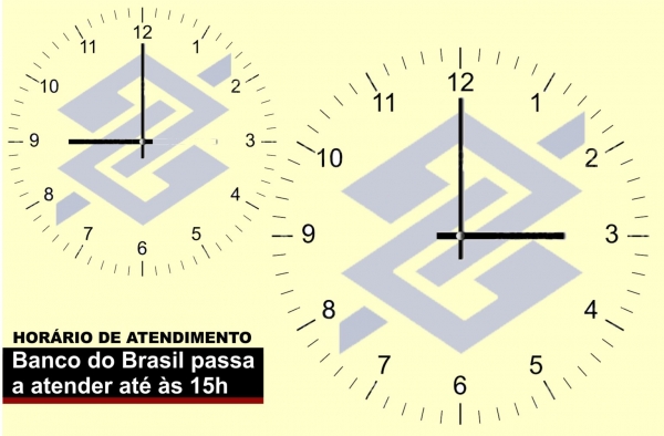 Banco do Brasil amplia horário de atendimento até 15h