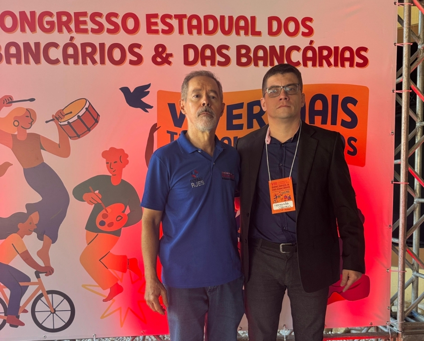 Sindicato participa do VIII Congresso Estadual das Bancárias e dos Bancários do Espírito Santo