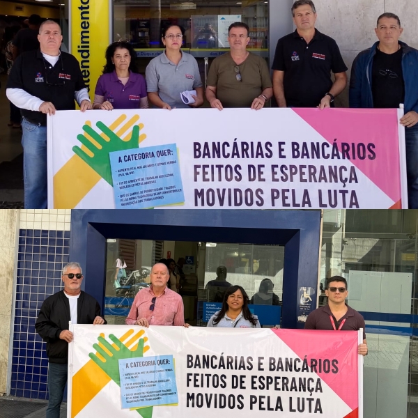Sindicato realiza caravana em defesa do emprego com igualdade de condi&ccedil;&otilde;es para todos e todas
