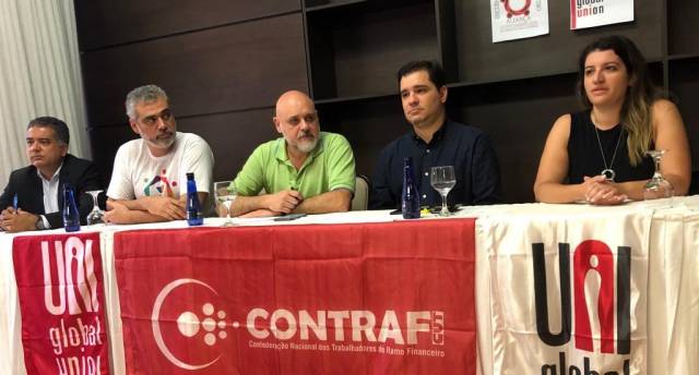 Contraf-CUT participa de reunião da Aliança Latino-Americana em Defesa dos Bancos Públicos