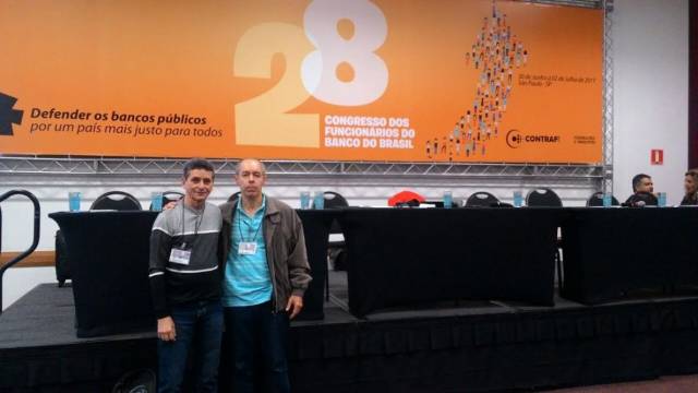 SindBaixada presente no 28º Congresso Nacional dos funcionários do Banco do Brasil