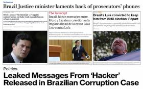Mensagens entre Moro e procuradores da Lava Jato repercutem na imprensa internacional