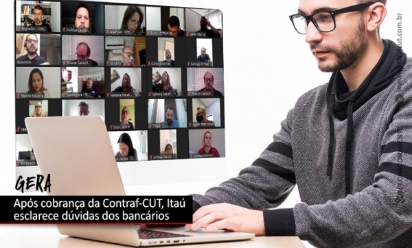 Após cobrança da Contraf-CUT, Itaú esclarece dúvidas sobre o GERA