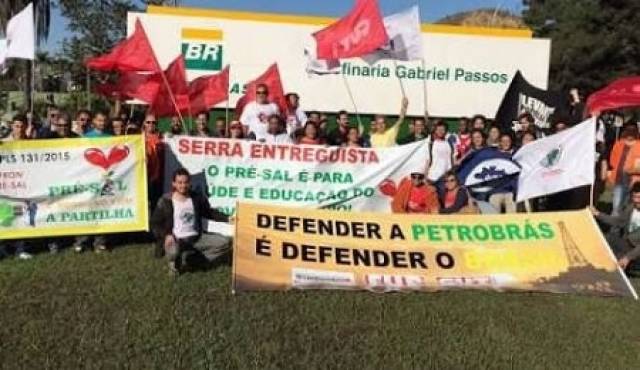 Greve: petroleiros paralisaram todo o Sistema Petrobras