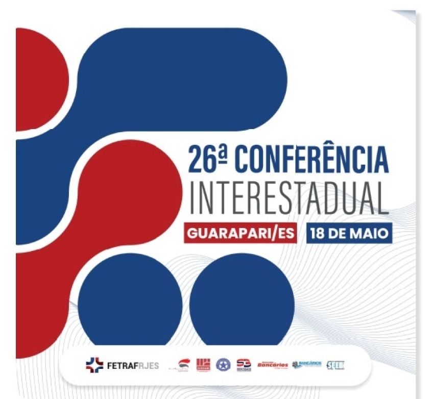 26ª Conferência Interestadual da Fetraf RJES ocorre 18 de maio em Guarapari