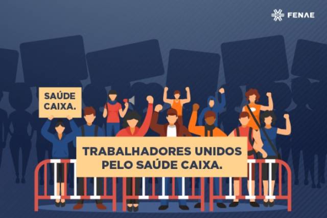 Movimento dos trabalhadores se mantém em defesa do Saúde Caixa