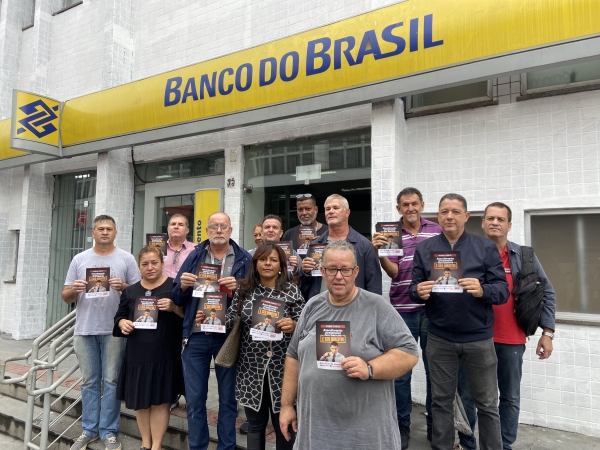 Sindicato dos Bancários da Baixada Fluminense faz campanha por atendimento presencial nos bancos