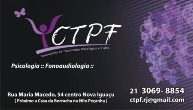 CUIDE DA SUA SAÚDE COM CTPF