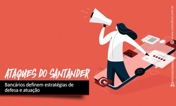 Bancários do Santander definem estratégias de atuação