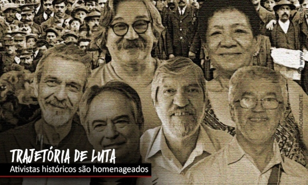 Ativistas históricos são homenageados no Dia da Luta Operária