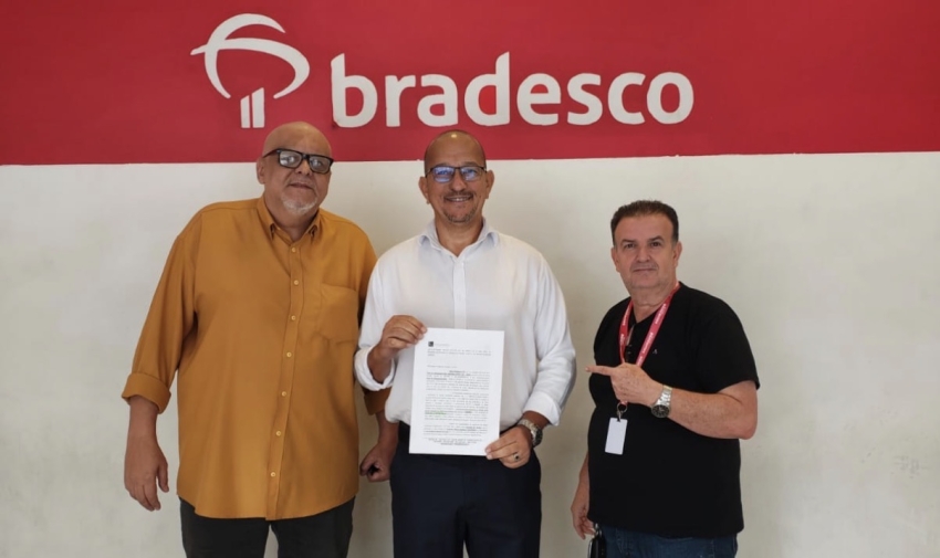 Sindicato dos Bancários da Baixada Fluminense reintegra funcionário do Bradesco