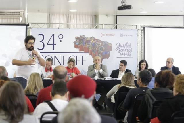 Momento é de resistência! Alerta ecoa na abertura do 34º Conecef, em São Paulo