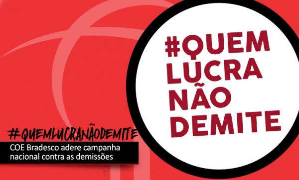 COE Bradesco debate estratégia contra as demissões no banco