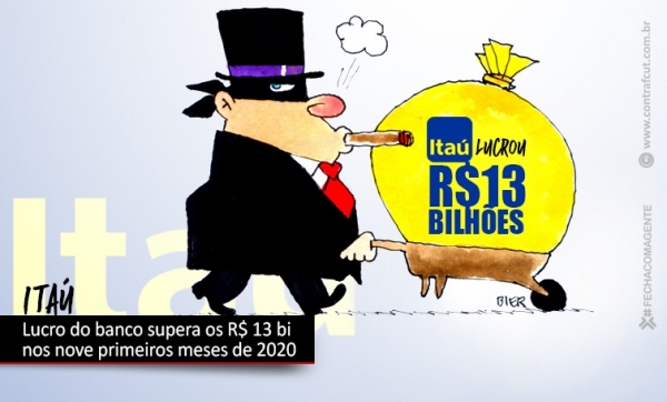 Lucro do Itaú supera os R$ 13 bi em nove meses