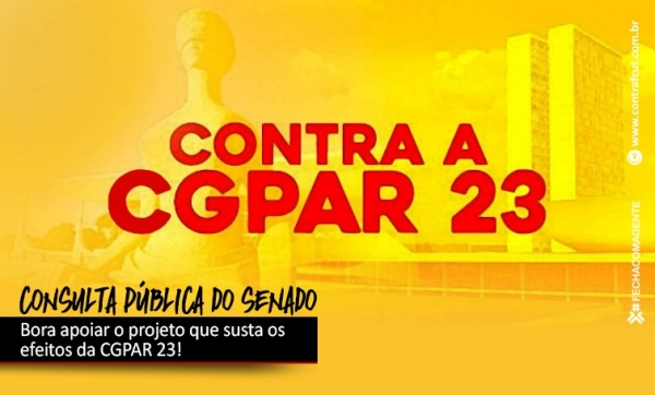 Senado abre consulta pública sobre projeto que susta CGPAR 23