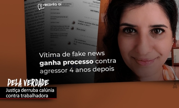 Autor de fake news contra bancária mineira é condenado