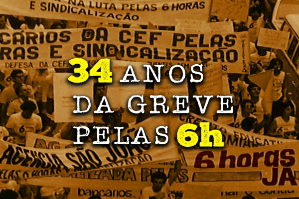 Mobilização dos empregados garante jornada de seis horas há 34 anos