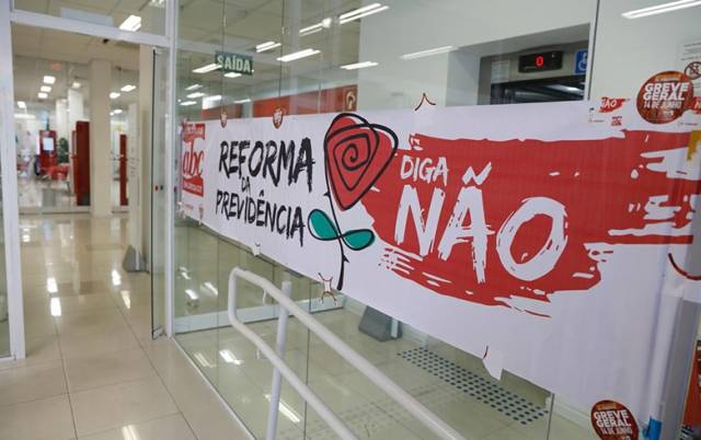 Adesão dos bancários à greve geral contra a ‘reforma’ atinge todas as regiões do país