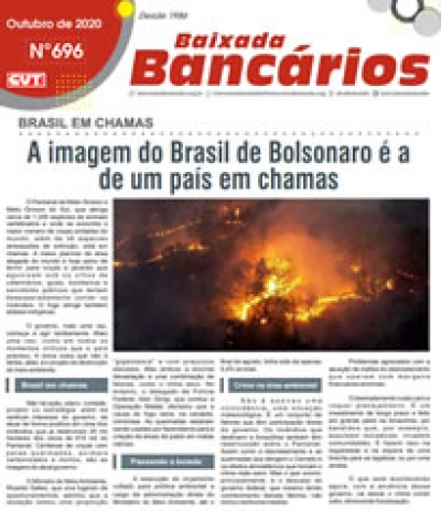 A imagem do Brasil de Bolsonaro é a de um país em chamas