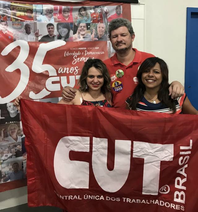 SindBaixada presente em evento que comemorou 35 anos da CUT