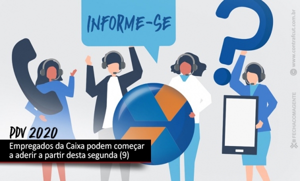 Caixa inicia Programa de Desligamento Voluntário de 2020