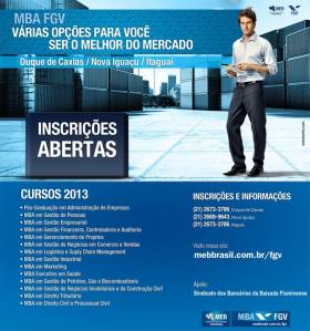 FUNDAÇÃO GETULIO VARGAS – FAÇA JÁ SUA INSCRICÇÃO!