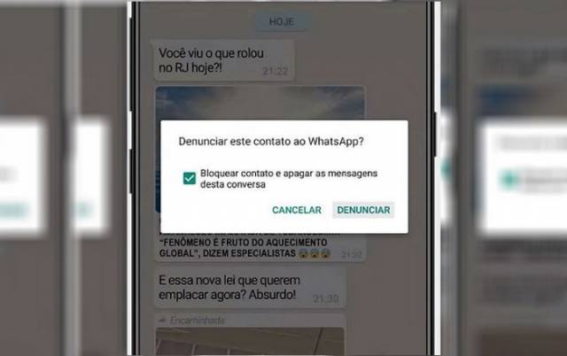 WhatsApp explica como denunciar emissores de notícias falsas