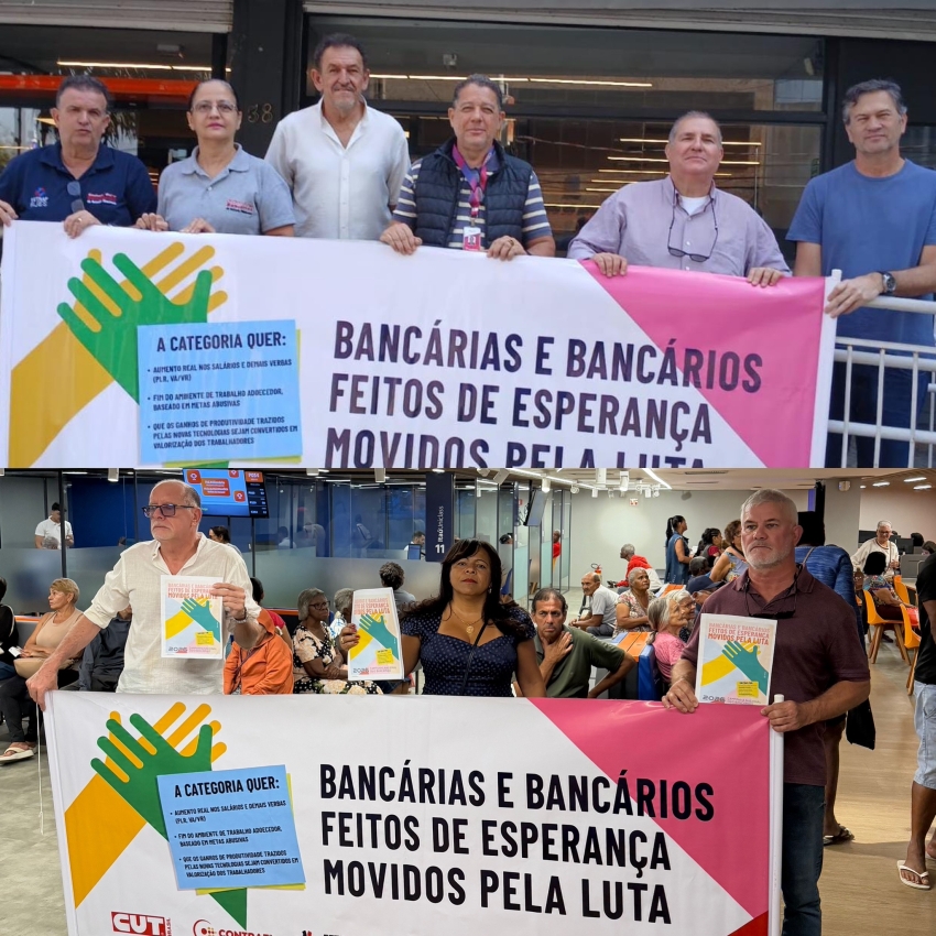 Sindicato realiza Dia Nacional de Luta por Propostas