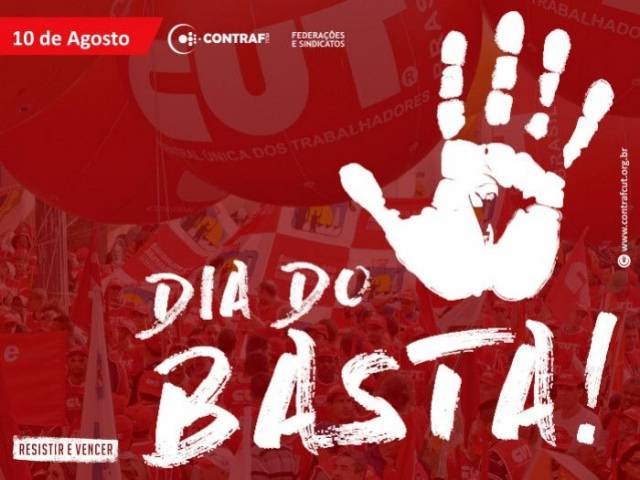 Bancários participam do Dia do Basta, nesta sexta (10)